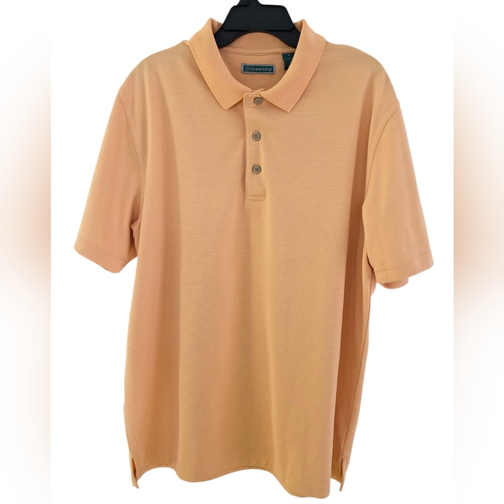 Cubavera Men's Polo Shirt Short Sleeve Size XL